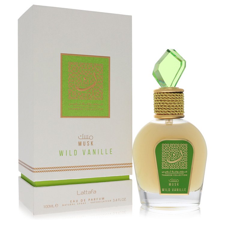 Lattafa Musk Wild Vanille par Lattafa Eau De Parfum Spray (Unisexe) 3,4 oz pour femmes