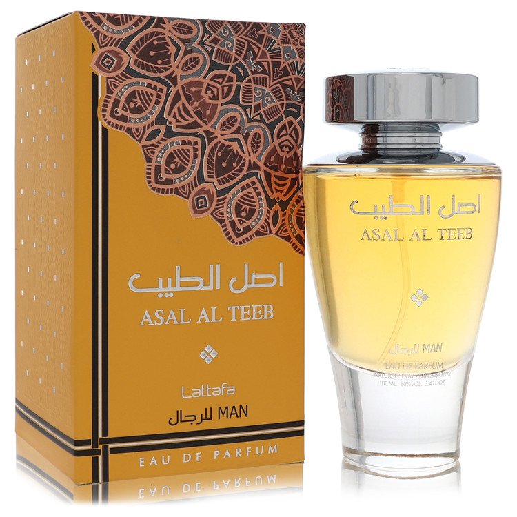 Lattafa Asal Al Teeb par Lattafa Vaporisateur Eau de Parfum 3,4 oz pour hommes