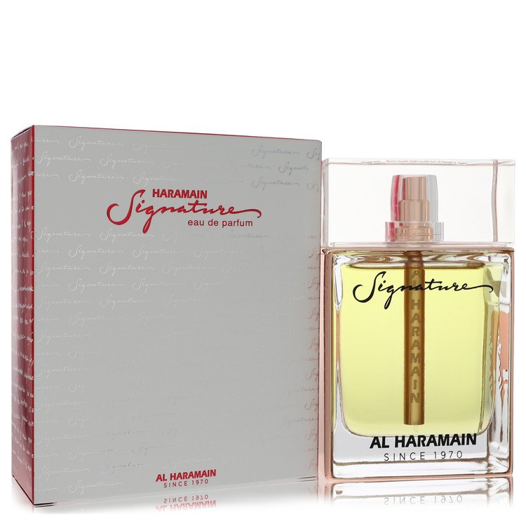 Al Haramain Signature by Al Haramain Eau De Parfum Spray 3.4 oz para Mulher