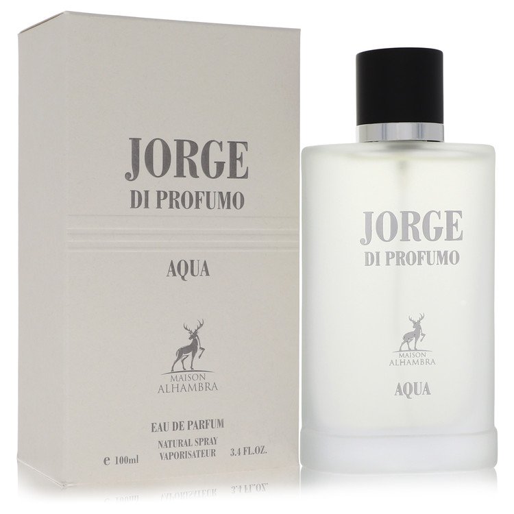 Maison Alhambra Jorge Di Profumo Aqua de Maison Alhambra Eau De Parfum Spray 3.4 oz pentru bărbați