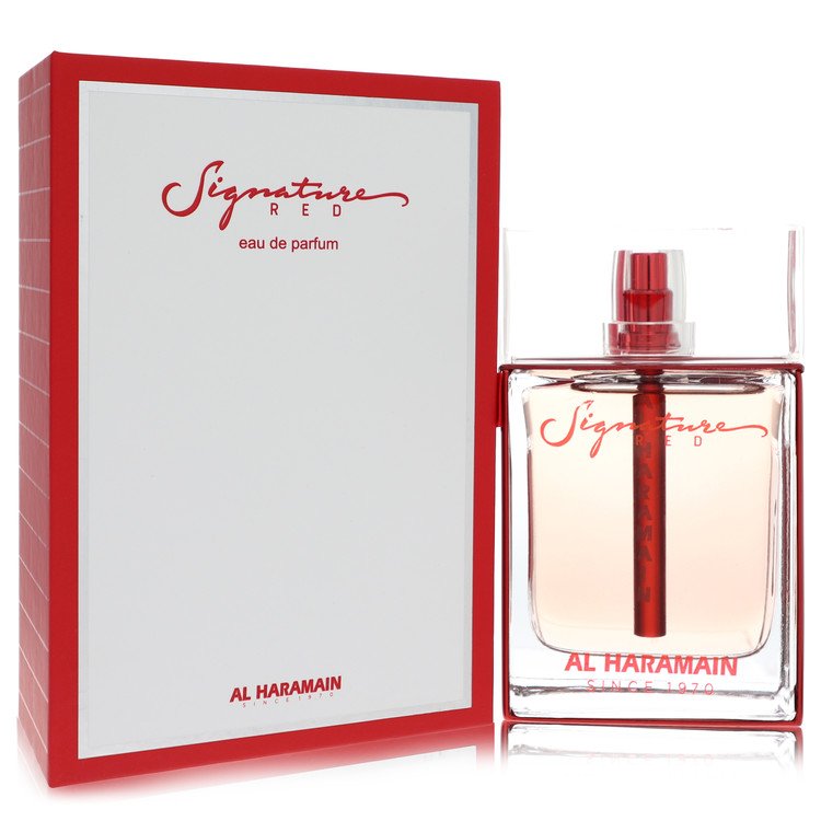 Al Haramain Signature Red de Al Haramain Eau De Parfum Spray 3.4 oz para mujeres