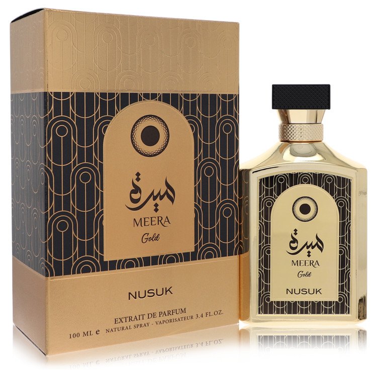 Nusuk Meera Gold by Nusuk Extrait De Parfum Spray (Unisex) 3,4 oz dla mężczyzn