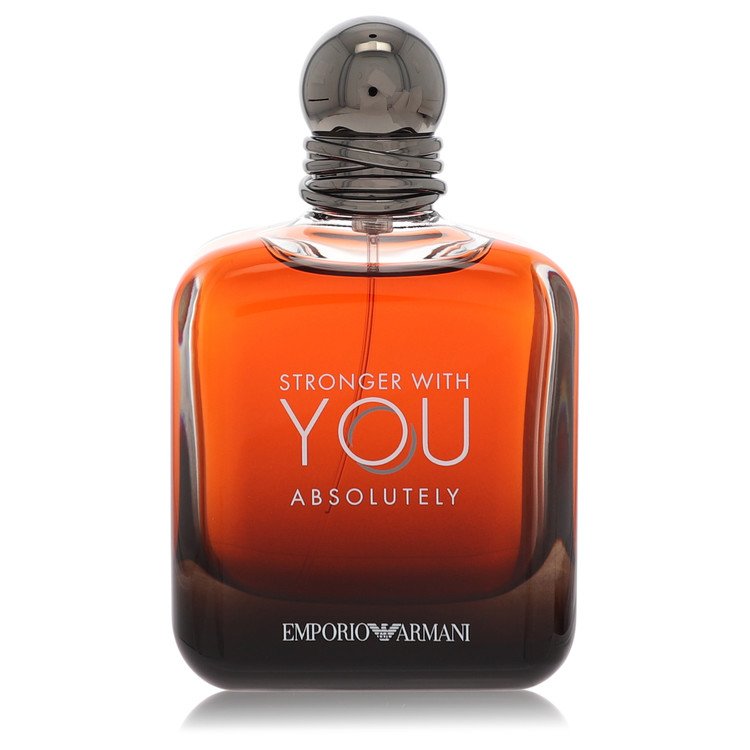 Stronger With You Absolutely by Giorgio Armani Eau De Parfum Spray (Unboxed) 3.3 oz for Men