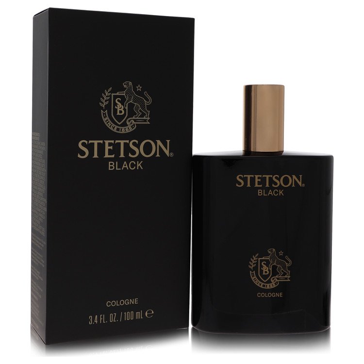Spray de Cologne Stetson Black par Coty 3,4 oz pour hommes