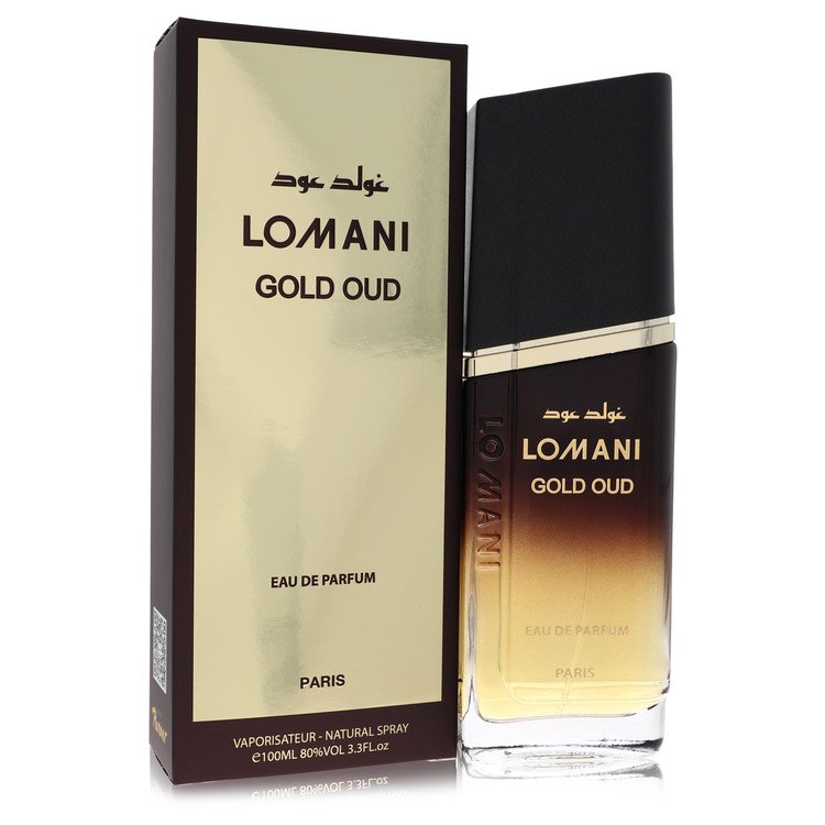 Lomani Gold Oud par Lomani Eau de Parfum Spray 3,3 oz pour hommes
