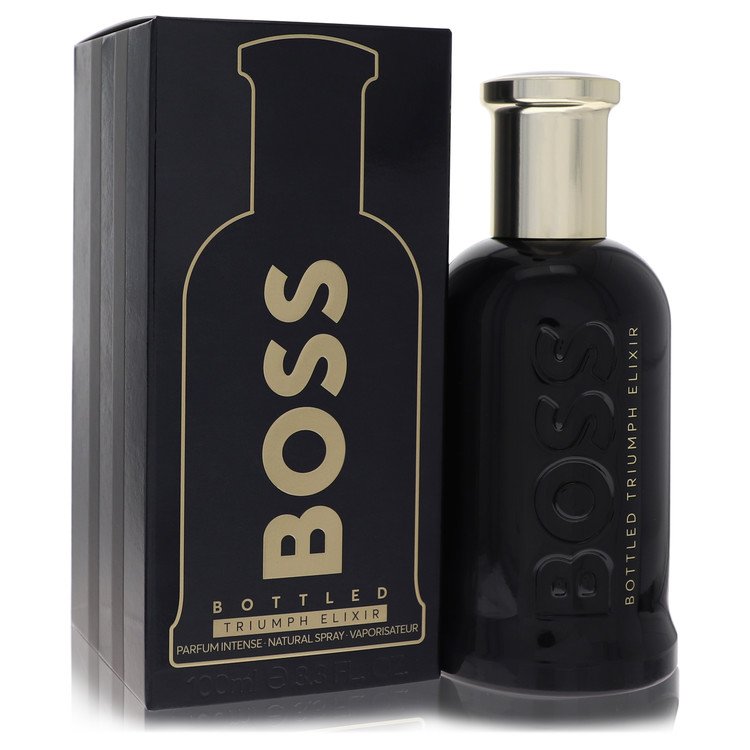 Boss Bottled Triumph Elixir de Hugo Boss Eau De Parfum Intense Spray 3.4 oz para hombres
