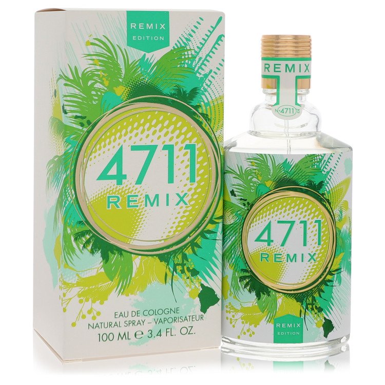 4711 Remix Green Oasis by 4711 Eau De Cologne Spray (Unisex) oz for Men