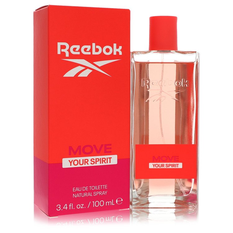 Reebok Move Your Spirit by Reebok Eau De Toilette Spray 3.4 oz para mujeres