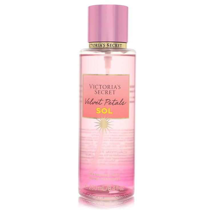 Victoria's Secret Velvet Petals Sol by Victoria's Secret Spray de Névoa de Fragrância 8.4 oz para Mulheres