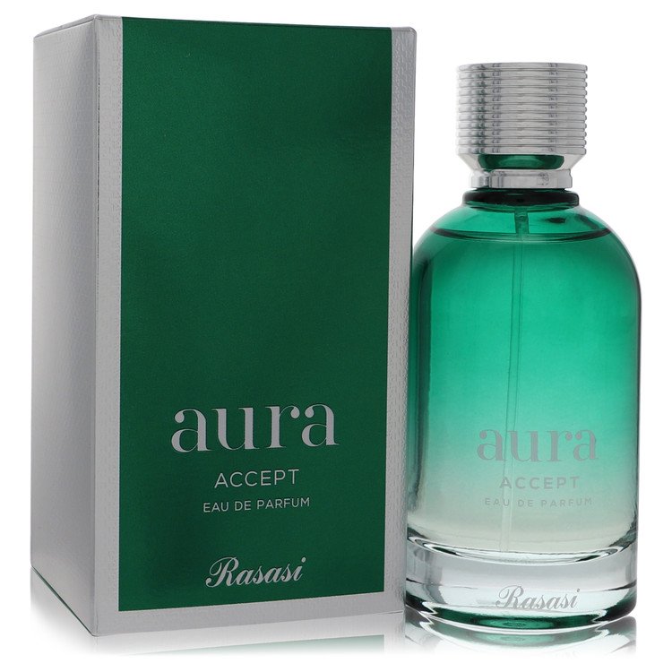 Rasasi Aura Accept by Rasasi Eau De Parfum Spray (Unissexo) 3,3 oz para Mulheres