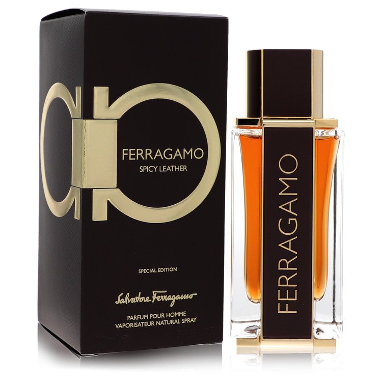 Salvatore Ferragamo Spicy Leather от Salvatore Ferragamo Eau De Parfum спрей 3.4 унции для мужчин