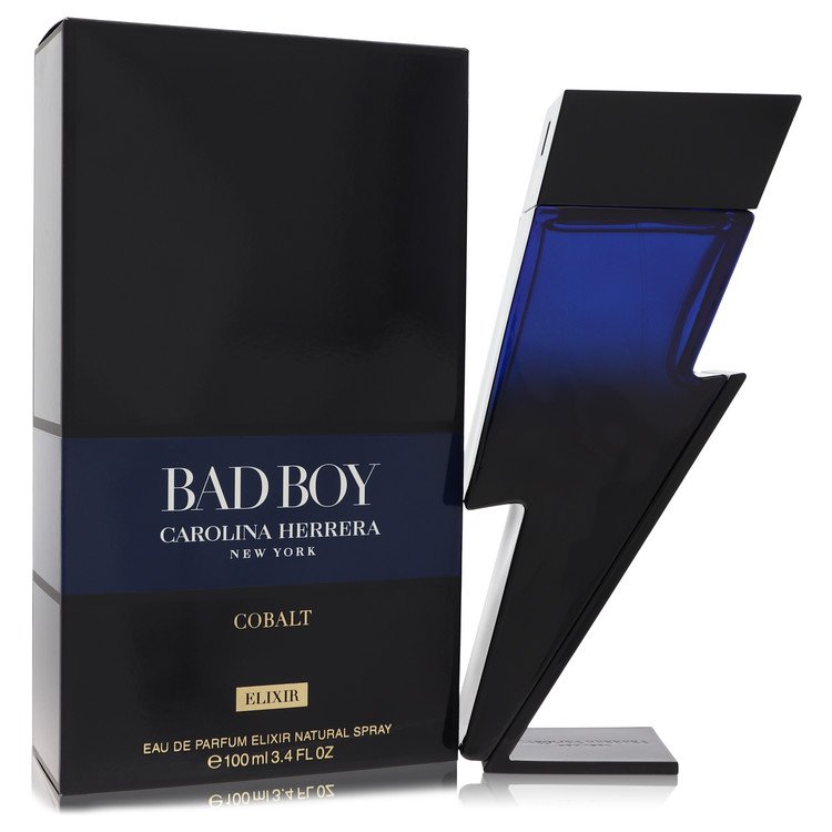 Bad Boy Cobalt Elixir de Carolina Herrera Eau De Parfum Spray (sin caja) 3.4 oz para hombres