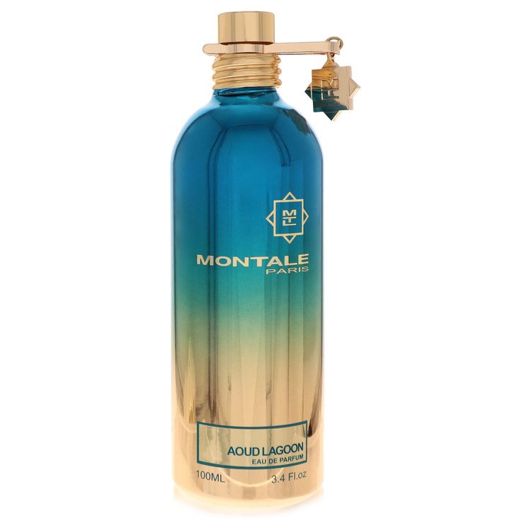 Montale Aoud Lagoon de Montale Eau De Parfum Spray (Unisex sin caja) 3.4 oz para mujeres
