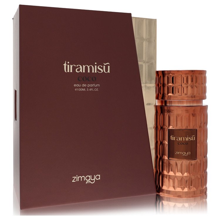 Afnan Zimaya Tiramisu Coco por Afnan Eau De Parfum Spray (Unissex) 3,4 oz para Mulheres