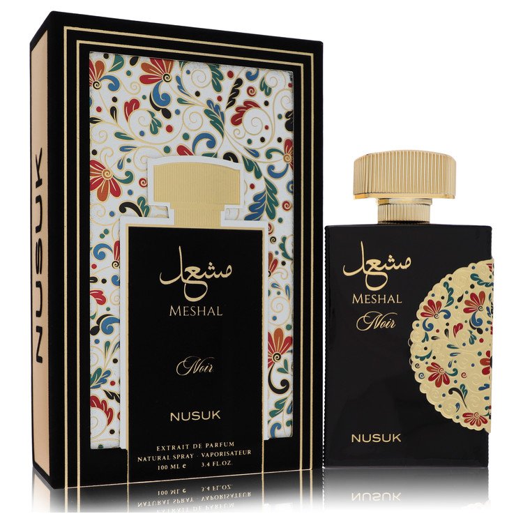 Nusuk Meshal Noir Extrait De Parfum Spray Unisex 3.4 Oz Für Herren