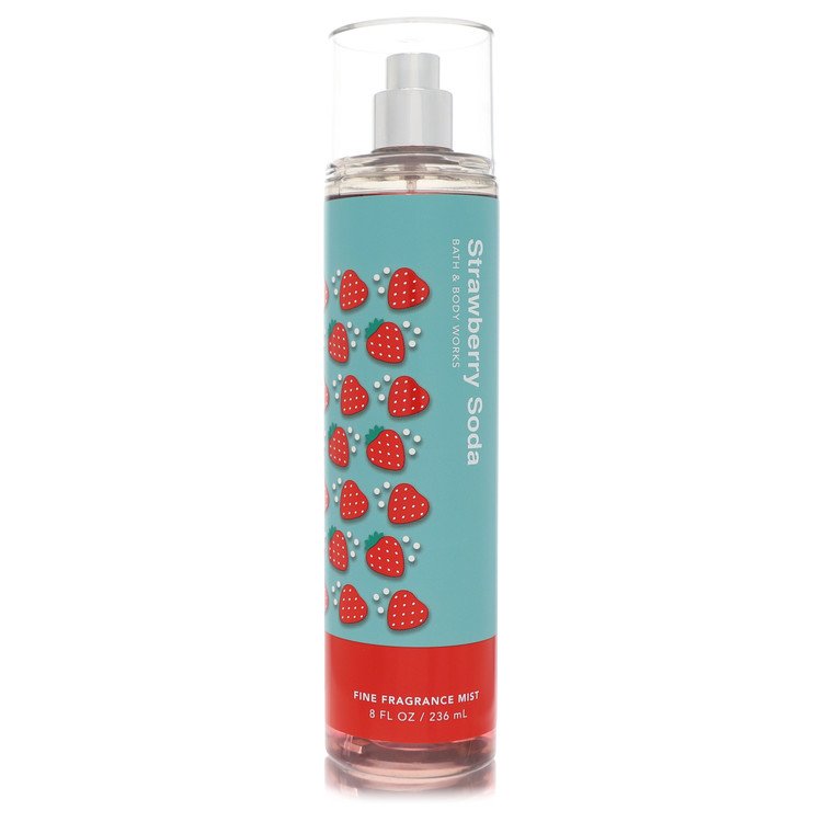 Bath and Body Works Strawberry Soda Fine Fragrance Mist 8 oz for Women