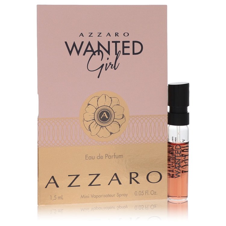 Échantillon flacon Azzaro Wanted Girl 0.05 Ounce pour femmes parfum gourmand