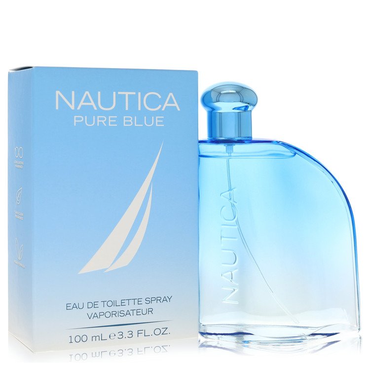 Nautica Pure Blue Eau De Toilette Spray 3.3 Oz For Men