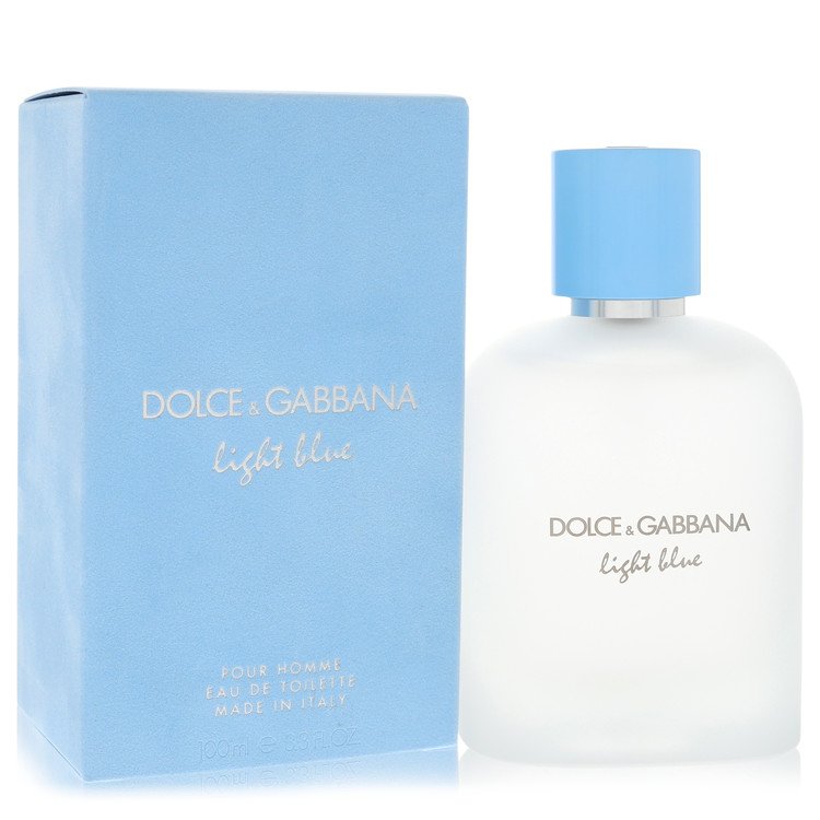 Light Blue Dolce And Gabbana Eau De Toilette Spray 3.3 Oz Para Homem