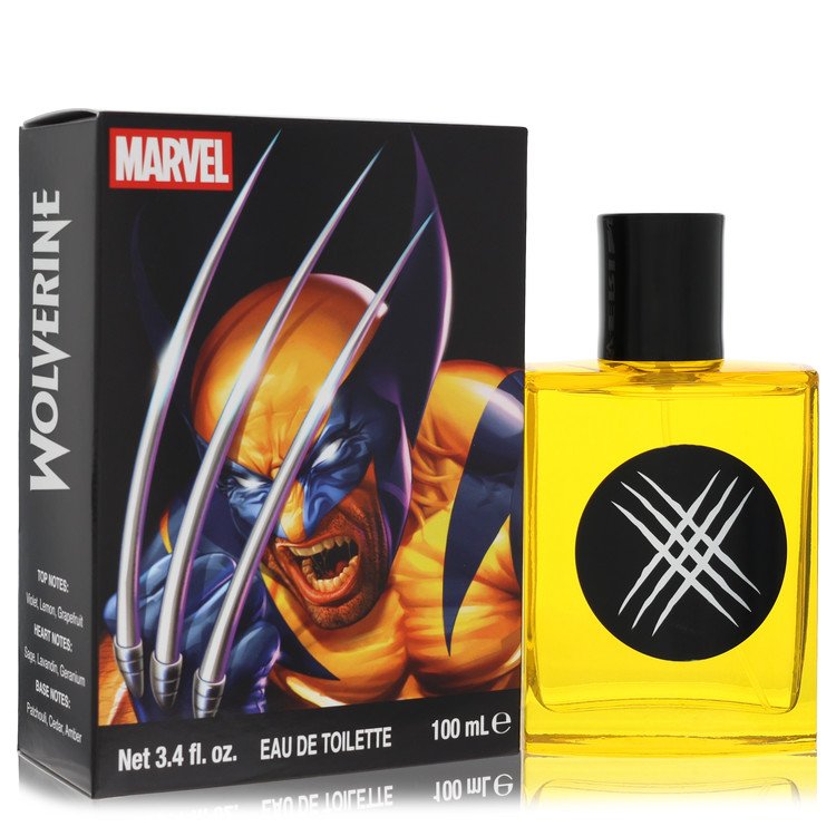 Marvel Wolverine Eau De Toilette Spray 3.4 Oz For Men