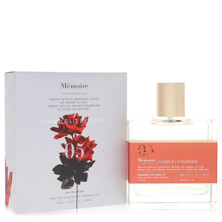 Memoria Archivos Vela Noche Iluminada Eau De Parfum Spray Unisex 3.4 Oz para Mujeres