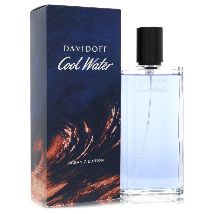 Cool Water Oceanic by Davidoff Eau De Toilette Spray 4.2 oz for Men