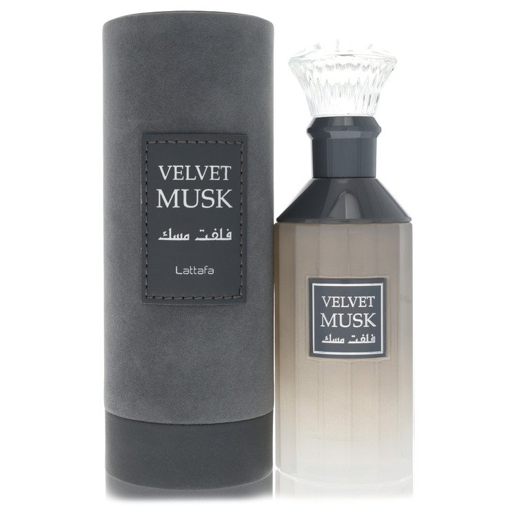 Lattafa Velvet Musk Eau de Parfum Spray Unisexe 3.4 Oz Pour Hommes