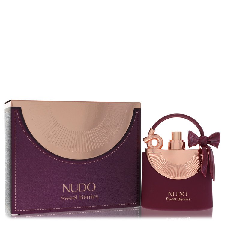 Fragrance World Nudo Sweet Berries Eau de Parfum Spray Unisexe 3.4 Ounce pour Femmes