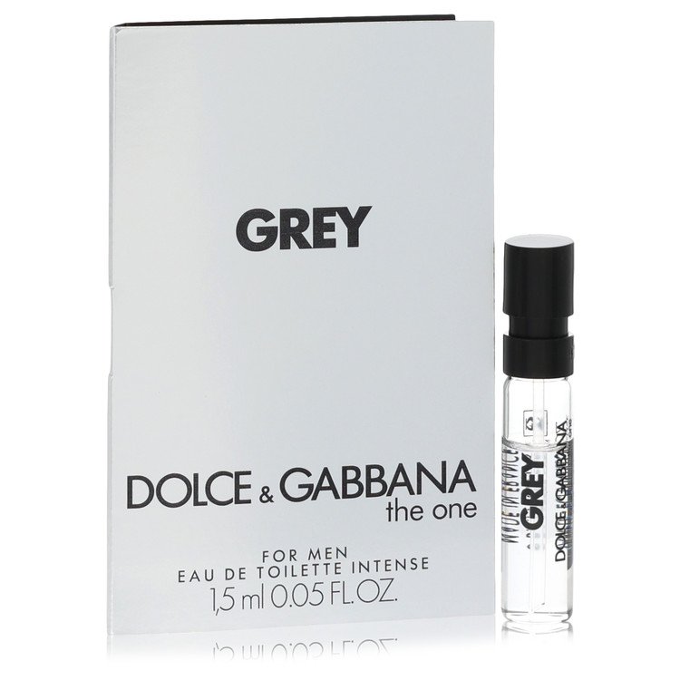 L'échantillon de flacon The One Grey Dolce And Gabbana 0.05 Oz Cologne pour hommes