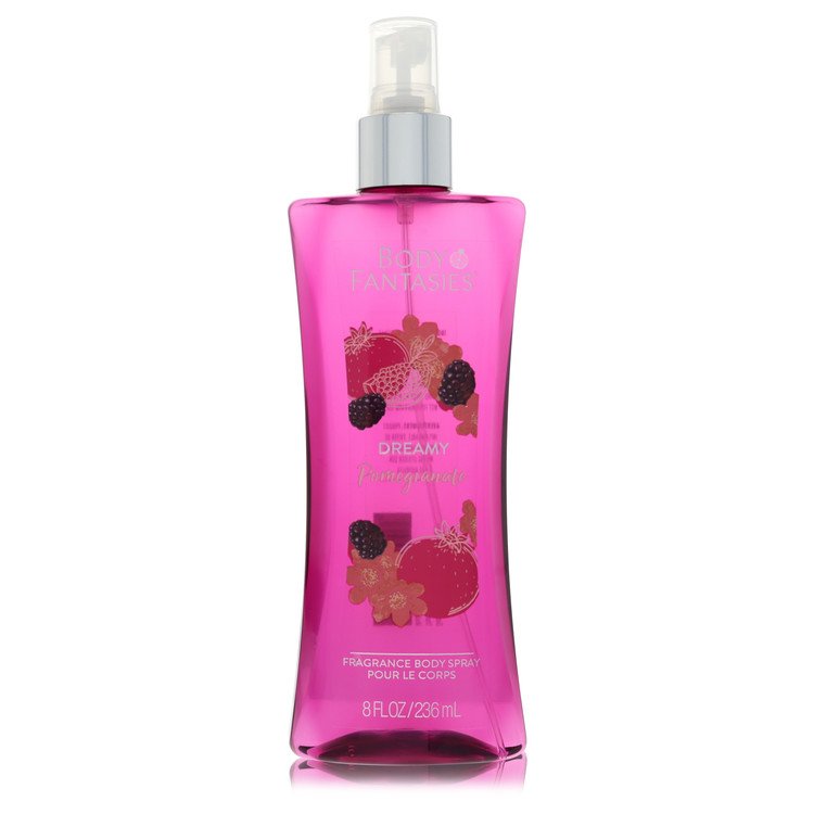 Body Fantasies Dreamy Pomegranate Body Spray 8 Oz for Women by Parfums De Coeur
