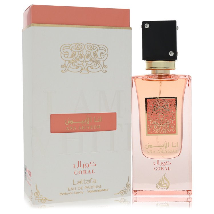 Ana Abiyed Coral Lattafa Eau De Parfum Unisex Spray de 2 Oz