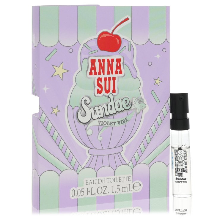 Anna Sui Sundae Violet Vibe Флакон-образец 0.05 Oz для женщин