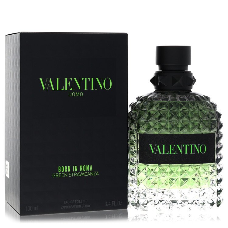 Valentino Uomo Born In Roma Green Stravaganza Eau de Toilette Spray 3.4 Oz für Herren