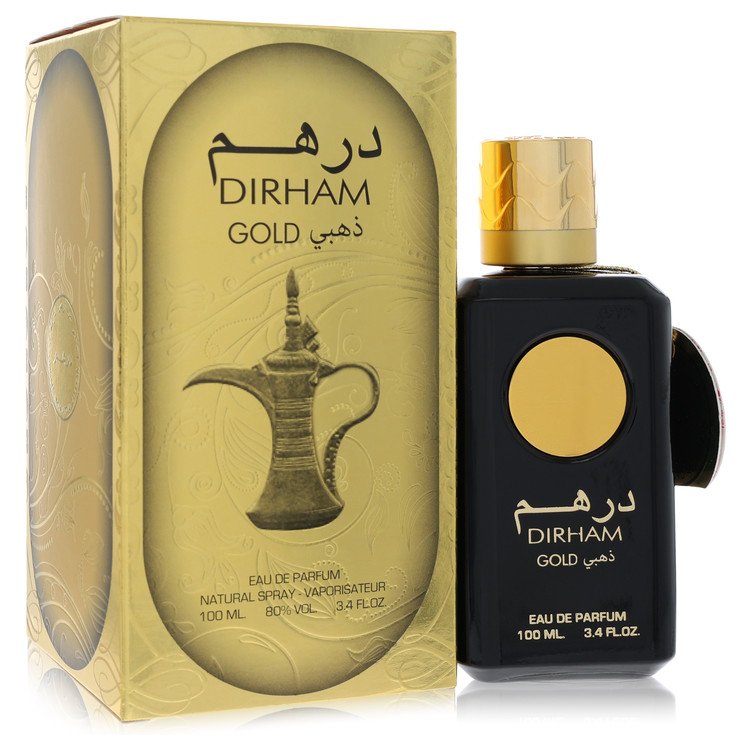 Ard Al Zaafaran Dirham Gold Eau De Parfum Spray Unisex 3.4 Oz