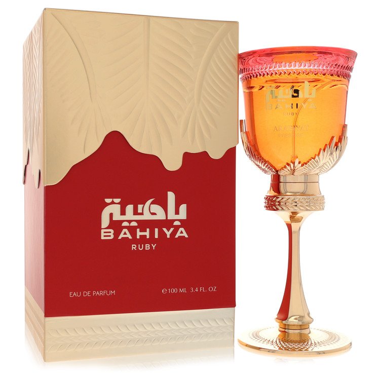 Arabiyat Prestige Bahiya Ruby de Arabiyat Prestige Eau De Parfum Spray (Unisex) 3.4 oz pentru bărbați