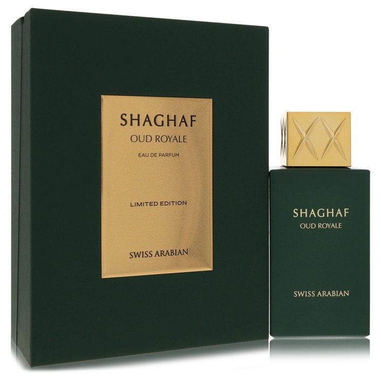 Swiss Arabian Shaghaf Oud Royale von Swiss Arabian Eau de Parfum Spray (Unisex) Limitierte Auflage 2.5 oz für Herren