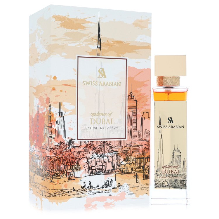 Swiss Arabian Opulence de Dubaï par Swiss Arabian Extrait de Parfum Spray (Unisexe) 3.4 oz pour Femmes