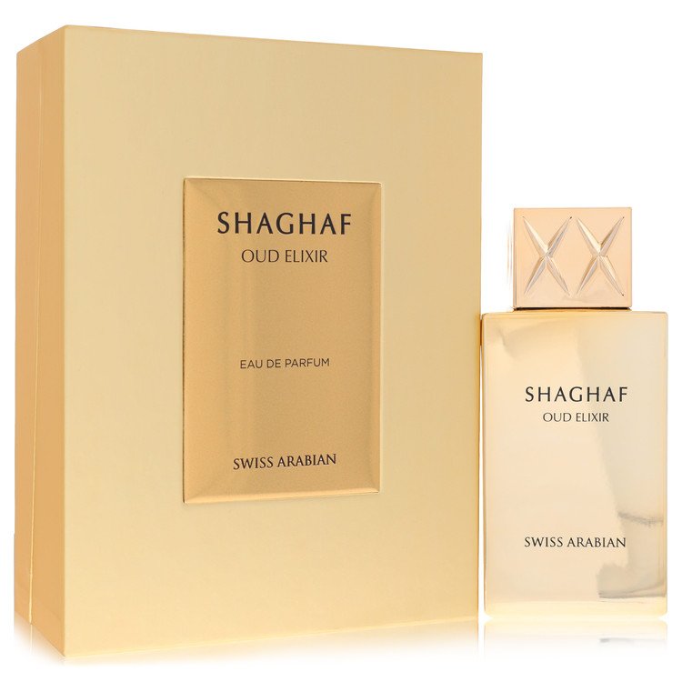 Shaghaf Oud Elixir door Swiss Arabian Eau De Parfum Spray (Unisex) 2.5 oz voor Vrouwen