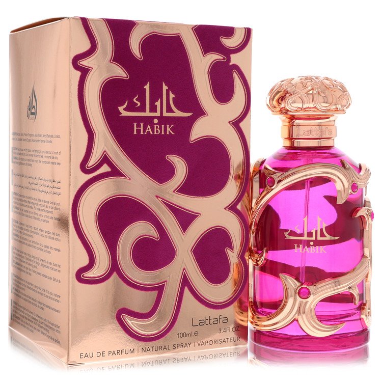 Lattafa Habik de Lattafa Eau De Parfum Spray 3.4 oz para Mujeres