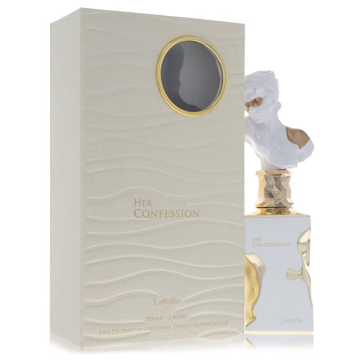 Lattafa Su Confesión de Lattafa Eau De Parfum Spray 3.4 oz para Mujeres