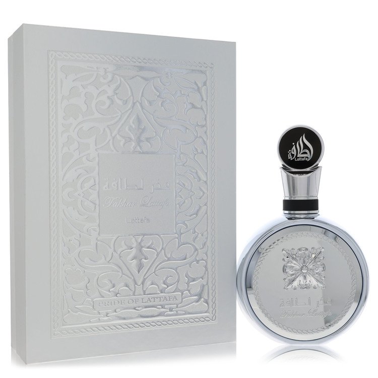 Lattafa Fakhar Platin de Lattafa Apă de parfum spray (Unisex) 3.4 oz pentru bărbați