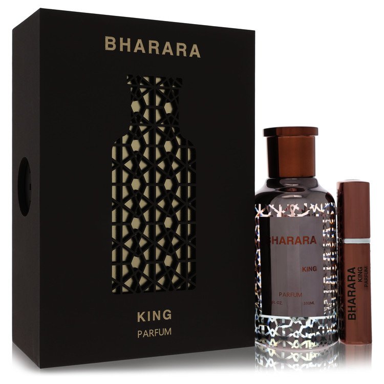 Bharara King por Bharara Beauty Spray de Perfume + Spray de Viaje Recargable 3.4 oz para Hombres