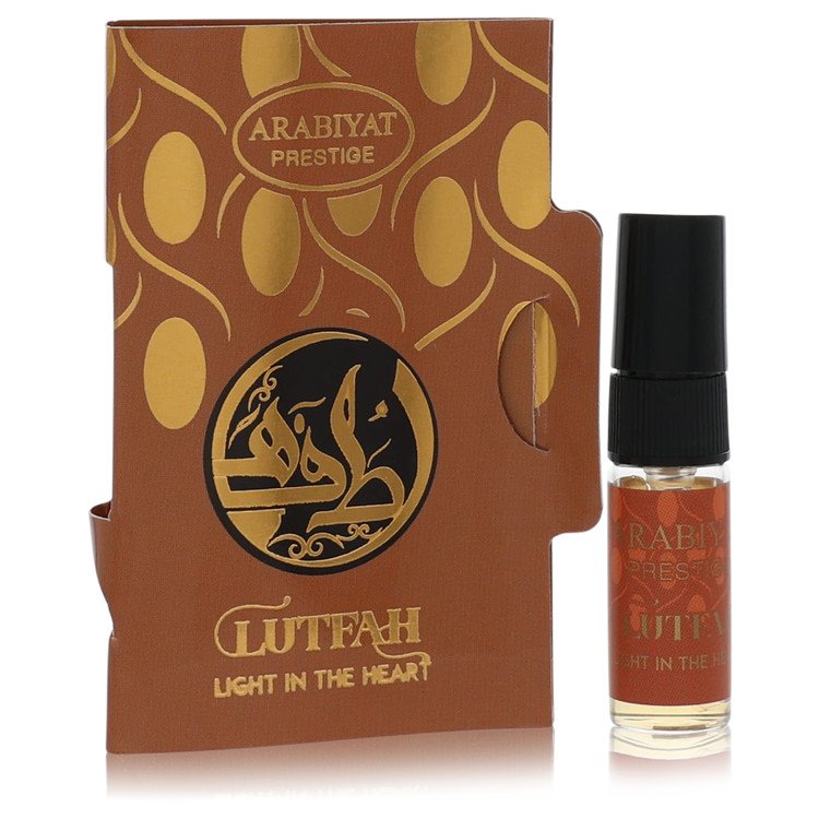 Arabiyat Prestige Lutfah Light в сердце от Arabiyat Prestige Мини парфюмерный спрей 0.1 oz для мужчин