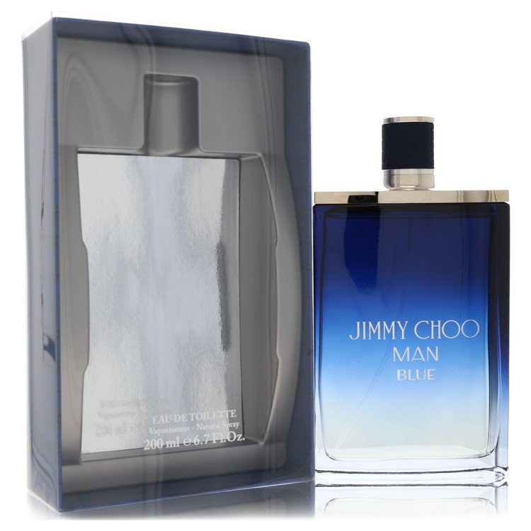 Jimmy Choo Man Blue par Jimmy Choo Eau de Toilette Vaporisateur 6.7 oz pour hommes