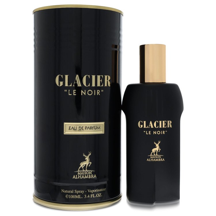 Maison Alhambra Glacier Le Noir Eau De Parfum Spray 3.4 Oz For Men