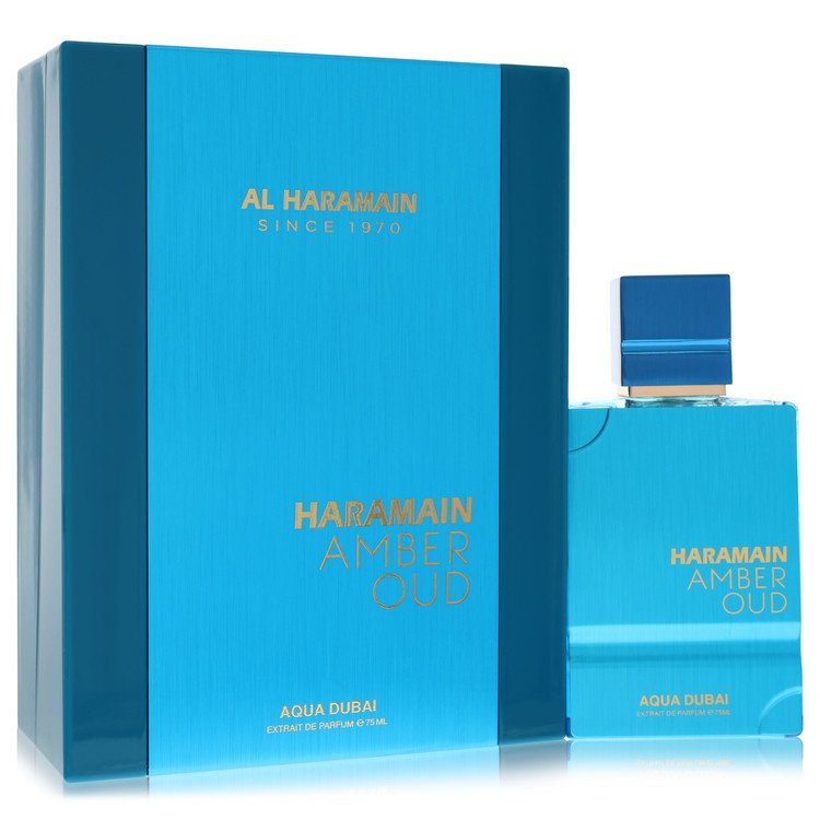 Al Haramain Ambre Oud Aqua Dubaï Extrait de Parfum Spray 2.53 Oz Pour Hommes