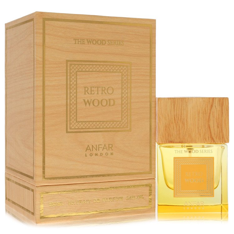 Anfar Retro Wood Extrait de Parfum Spray 3.4 oz For Men