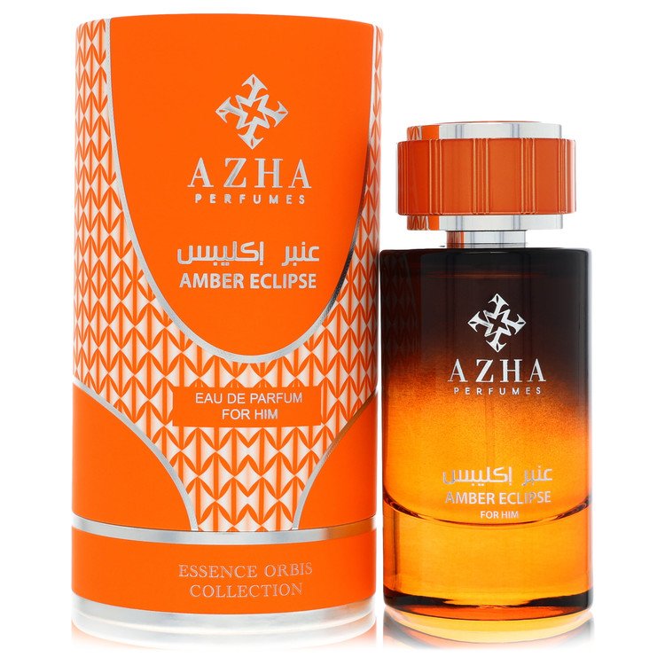 Azha Amber Eclipse Eau de Parfum Spray 3,3 Oz para Homem