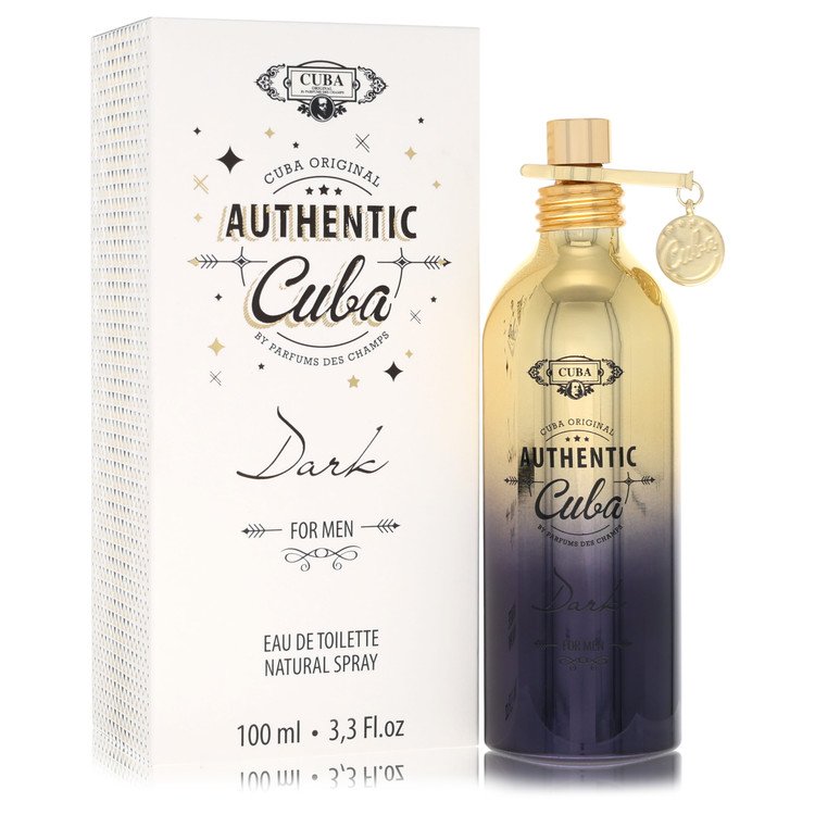 Cuba Authentique Eau de Toilette Spray 3,3 Oz Pour Hommes Fragluxe