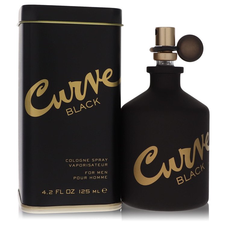 Curve Black de Liz Claiborne Eau de Cologne Spray para Hombres 4.2 Oz Tester